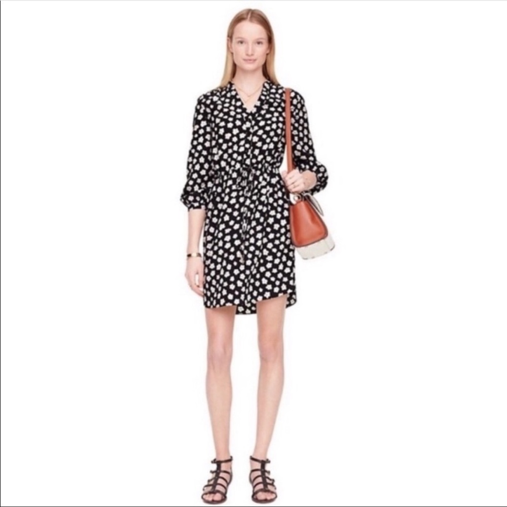 Kate Spade floral 100% silk dress